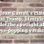 E. Jean Carroll’s claims against Trump, lifestyle back under the spotlight after eye-popping verdict