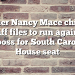 Former Nancy Mace chief of staff files to run against ex-boss for South Carolina House seat