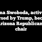 Gina Swoboda, activist endorsed by Trump, becomes new Arizona Republican party chair