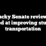 Kentucky Senate reviews bill aimed at improving student transportation