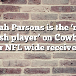 Micah Parsons is the ‘most selfish player’ on Cowboys, former NFL wide receiver says
