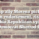 Trump ally Moreno picks up Noem endorsement, rises to top Ohio Republican vying to boot Democrat Sherrod Brown