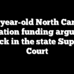 A 30-year-old North Carolina education funding argument is back in the state Supreme Court