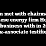 Biden met with chairman of Chinese energy firm Hunter did business with in 2017, ex-associate testifies