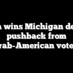 Biden wins Michigan despite pushback from Arab-American voters
