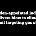 Biden-appointed judge delivers blow to climate lawsuit targeting gas stoves