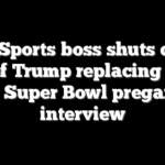 CBS Sports boss shuts down idea of Trump replacing Biden for Super Bowl pregame interview