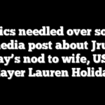 Celtics needled over social media post about Jrue Holiday’s nod to wife, USWNT player Lauren Holiday
