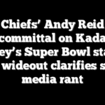 Chiefs’ Andy Reid noncommittal on Kadarius Toney’s Super Bowl status after wideout clarifies social media rant
