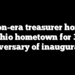 Clinton-era treasurer honored in Ohio hometown for 30th anniversary of inauguration