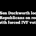 Dem Sen Duckworth looks to put Republicans on record with forced IVF vote
