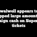 Eric Swalwell appears to have dropped large amounts of campaign cash on Super Bowl tickets