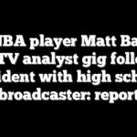 Ex-NBA player Matt Barnes loses TV analyst gig following incident with high school broadcaster: report