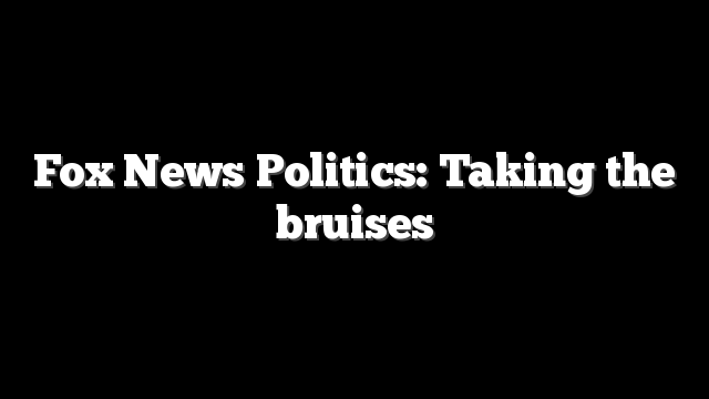 Fox News Politics: Taking the bruises