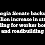 Georgia Senate backs $5 billion increase in state spending for worker bonuses and roadbuilding