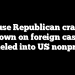 House Republican cracks down on foreign cash funneled into US nonprofits