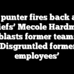 Jets punter fires back after Chiefs’ Mecole Hardman blasts former team: ‘Disgruntled former employees’