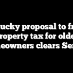 Kentucky proposal to freeze property tax for older homeowners clears Senate