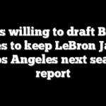 Lakers willing to draft Bronny James to keep LeBron James in Los Angeles next season: report