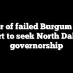 Leader of failed Burgum recall effort to seek North Dakota governorship