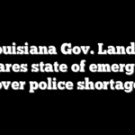 Louisiana Gov. Landry declares state of emergency over police shortage
