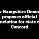 New Hampshire Democrat proposes official pronunciation for state capital Concord