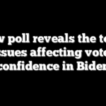 New poll reveals the top 2 issues affecting voter confidence in Biden