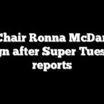 RNC Chair Ronna McDaniel to resign after Super Tuesday: reports