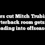 Steelers cut Mitch Trubisky as quarterback room gets thin heading into offseason