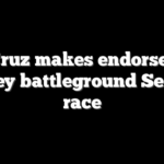 Ted Cruz makes endorsement in key battleground Senate race