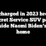Teen charged in 2023 break-in of Secret Service SUV parked outside Naomi Biden’s DC home