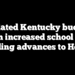 Updated Kentucky budget with increased school bus funding advances to House