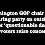 Washington GOP chair calls declaring party on outside of ballot ‘questionable design’ as voters raise concerns