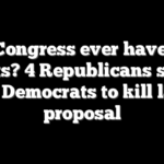 Will Congress ever have term limits? 4 Republicans sided with Democrats to kill latest proposal