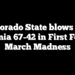 Colorado State blows out Virginia 67-42 in First Four of March Madness