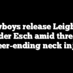 Cowboys release Leighton Vander Esch amid threat of career-ending neck injury