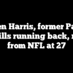 Damien Harris, former Patriots and Bills running back, retires from NFL at 27