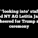 FDNY ‘looking into’ staff who booed NY AG Letitia James, cheered for Trump at ceremony