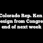 GOP Colorado Rep. Ken Buck will resign from Congress by end of next week