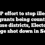 GOP effort to stop illegal immigrants being counted for House districts, Electoral College shot down in Senate