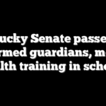 Kentucky Senate passes bill for armed guardians, mental health training in schools