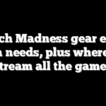 March Madness gear every fan needs, plus where to stream all the games