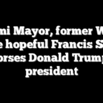 Miami Mayor, former White House hopeful Francis Suarez endorses Donald Trump for president