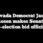 Nevada Democrat Jacky Rosen makes Senate re-election bid official