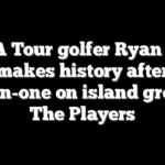 PGA Tour golfer Ryan Fox makes history after hole-in-one on island green at The Players