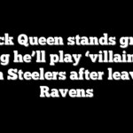 Patrick Queen stands ground saying he’ll play ‘villain’ role with Steelers after leaving Ravens