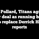 Tony Pollard, Titans agree to 3-year deal as running back is set to replace Derrick Henry: reports