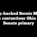 Trump-backed Bernie Moreno wins contentious Ohio GOP Senate primary