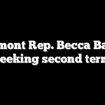Vermont Rep. Becca Balint seeking second term