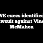 WWE execs identified in lawsuit against Vince McMahon
